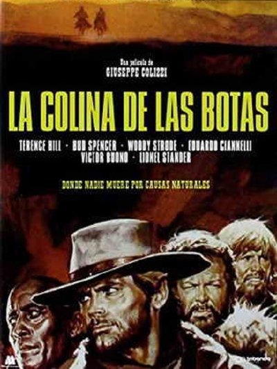 La colina de las botas poster La colina de las botas
