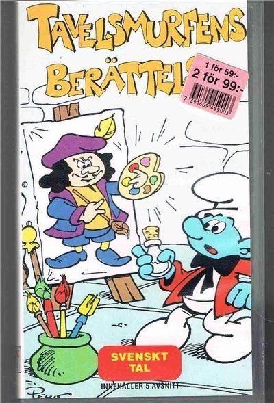 Poster do Filme Smurfarna - Tavelsmurfens berättelse