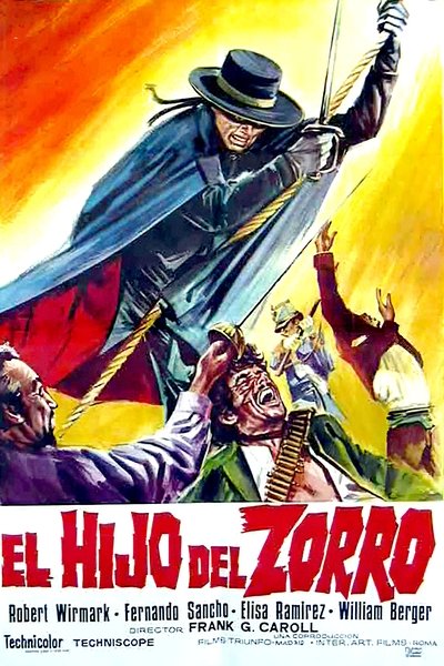 El hijo del Zorro poster El hijo del Zorro