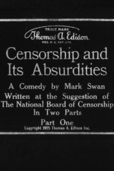 Poster do Filme Censorship and Its Absurdities