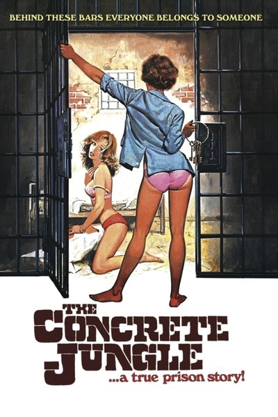 Poster for the movie The Concrete Jungle