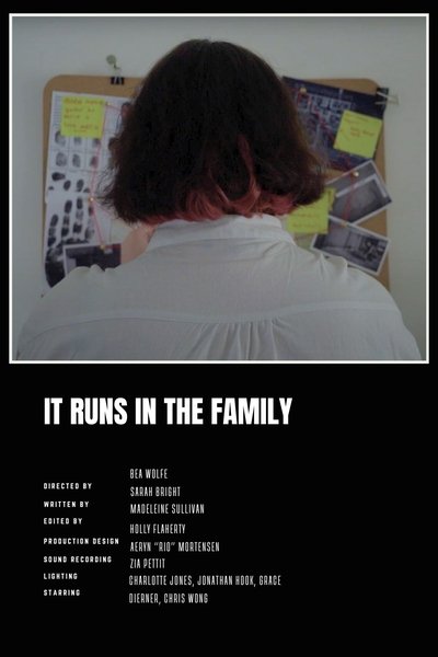 Poster do Filme It Runs in the Family