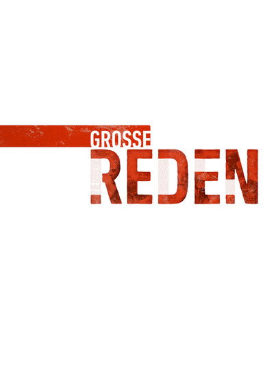 poster for Große Reden