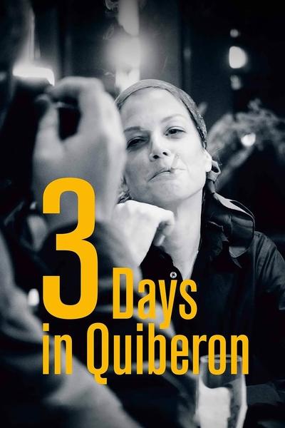 Poster for the movie 3 Days in Quiberon