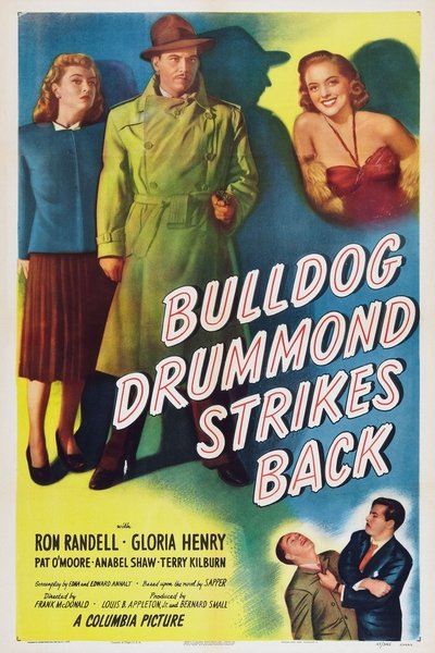movie poster for Bulldog Drummond Strikes Back