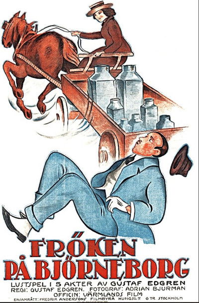 movie poster for Fröken på Björneborg