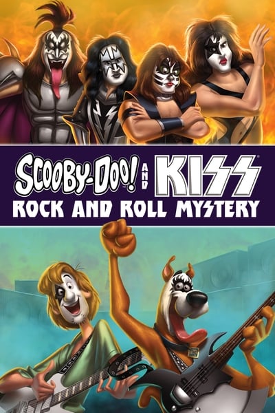 Poster for the movie Scooby-Doo! and Kiss: Rock and Roll Mystery