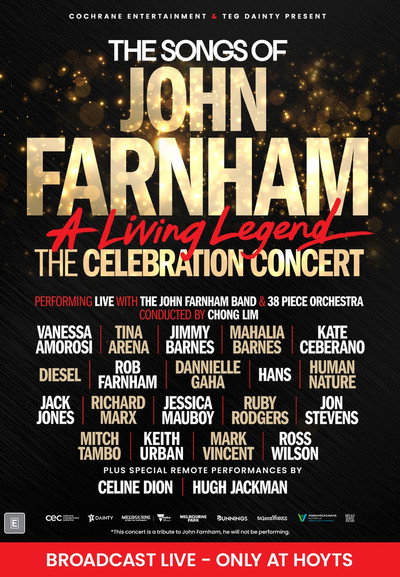 THE SONGS OF JOHN FARNHAM: A LIVING LEGEND – THE CELEBRATION CONCERT
