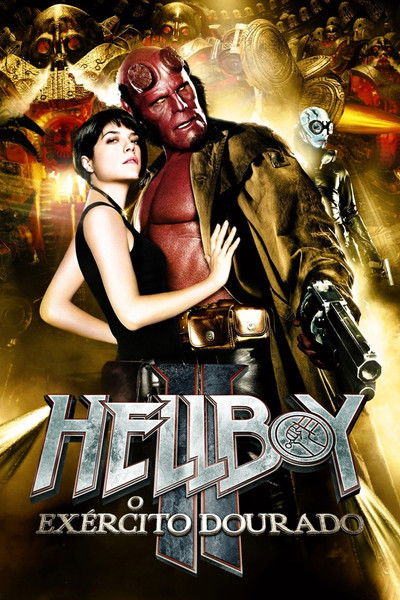 Poster do Filme Hellboy II: O Exército Dourado