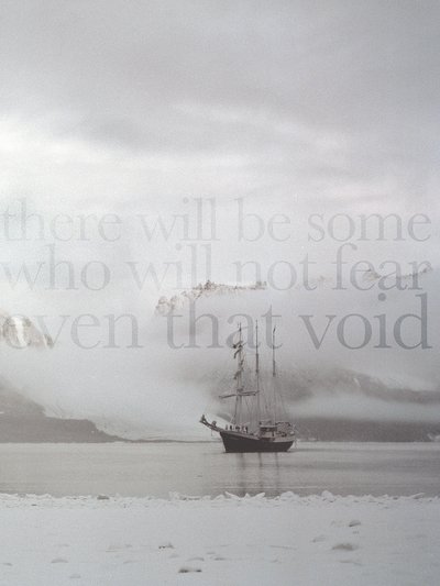 Poster do Filme There Will Be Some Who Will Not Fear Even That Void