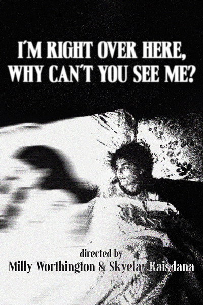 I'm Right Over Here, Why Can't You See Me?
