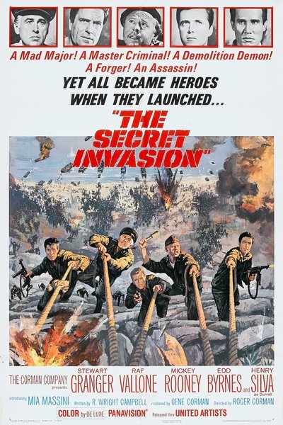 Watch - (1964) The Secret Invasion Full Movie Online