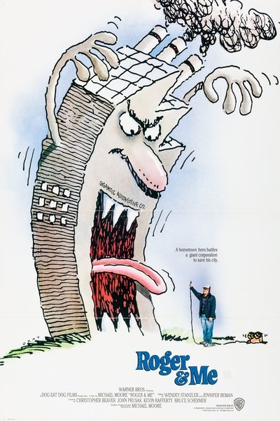 Poster for the movie Roger & Me