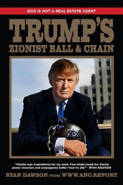 Poster do Filme God is Not a Real Estate Agent, Trump's Zionist Ball & Chain