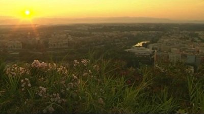 A tomb on the hill