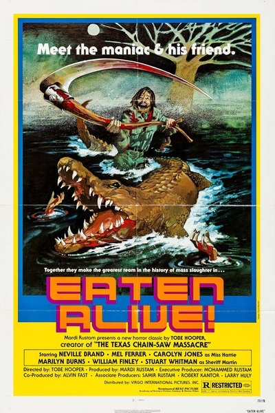 Poster for the movie Eaten Alive