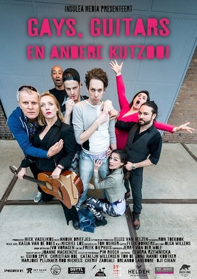 movie poster for Gays, guitars en andere kutzooi