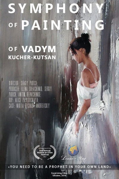 movie poster for Symphony of Painting of Vadym Kucher-Kutsan
