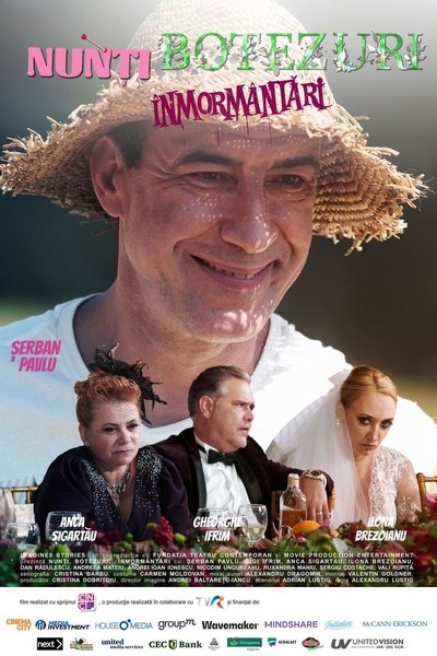 Poster for the movie Weddings, christenings and funerals