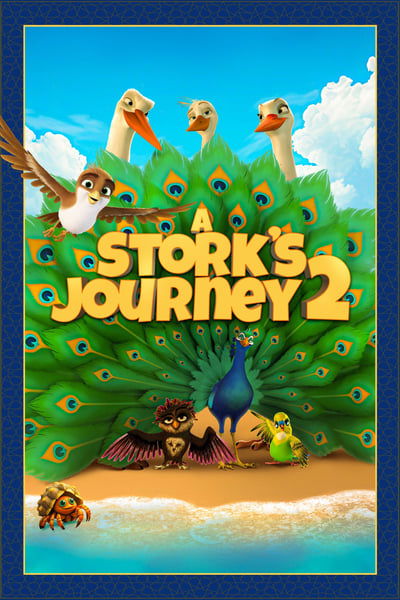 Poster for the movie Richard the Stork and the Mystery of the Great Jewel