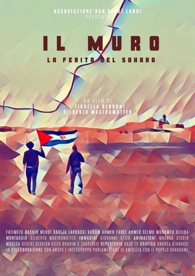 movie poster for The wall, the Sahrawi wound