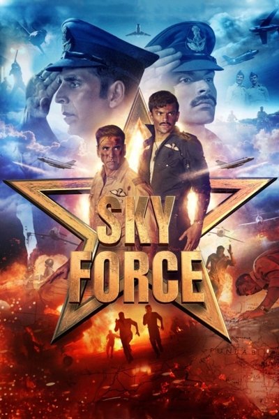 Sky Force (2025) HC-HDRip [Hindi ORG 2.0] 1080p | 720p | HEVC | 480p [x264|x265]