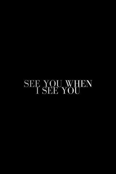Poster do Filme See You When I See You