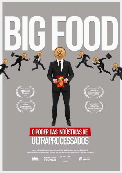 Poster do Filme Big Food: O Poder das Indústrias de Ultraprocessados