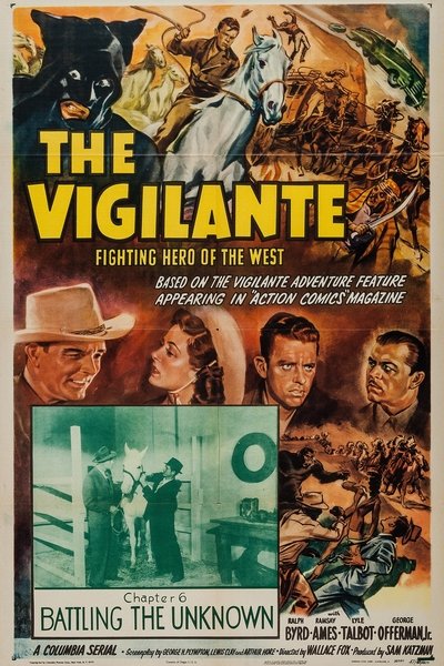 Poster for the movie The Vigilante: Fighting Hero of the West