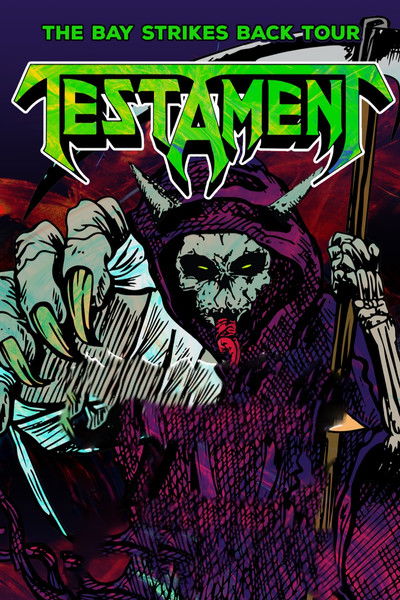 Poster do Filme Testament  - The Bay Strikes Back Tour