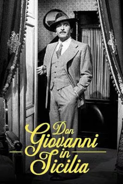 poster for Don Giovanni in Sicilia