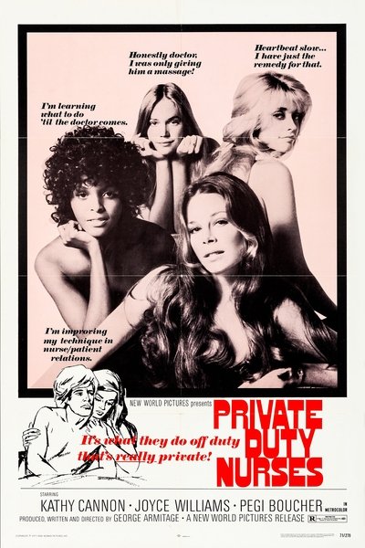 Poster for the movie Private Duty Nurses