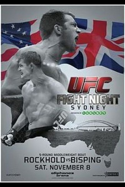 Poster for the movie UFC Fight Night 55: Rockhold vs. Bisping