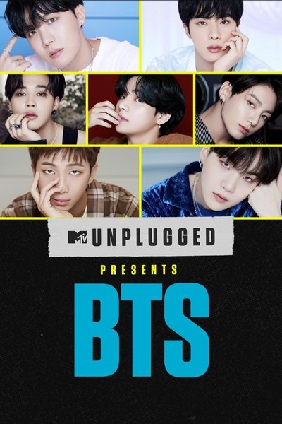 Poster for the movie MTV Unplugged Presents: BTS