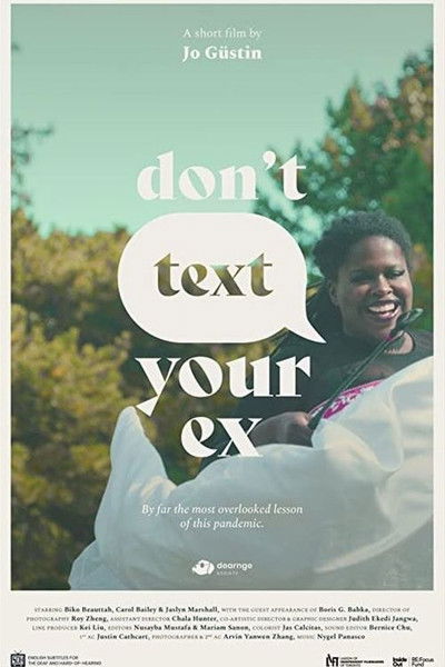 movie poster for Don't Text Your Ex
