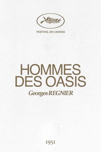 Poster do Filme Hommes Des Oasis