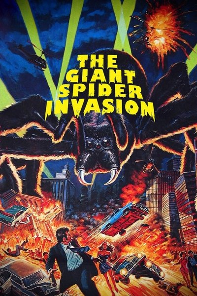 Poster for the movie The Giant Spider Invasion