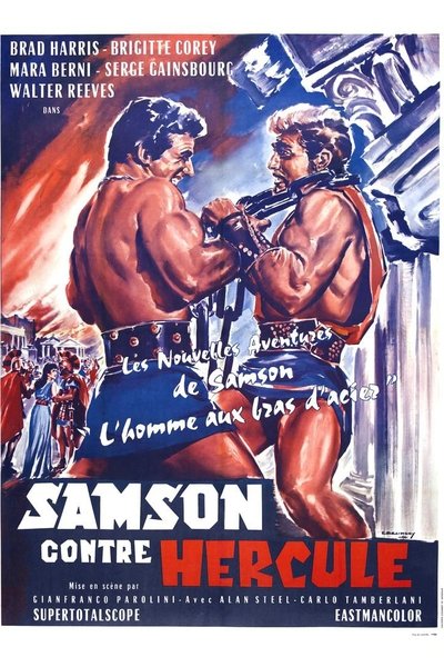 Samson contre Hercule poster Samson contre Hercule