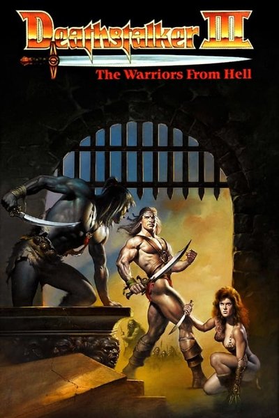 Poster for the movie Deathstalker and the Warriors from Hell