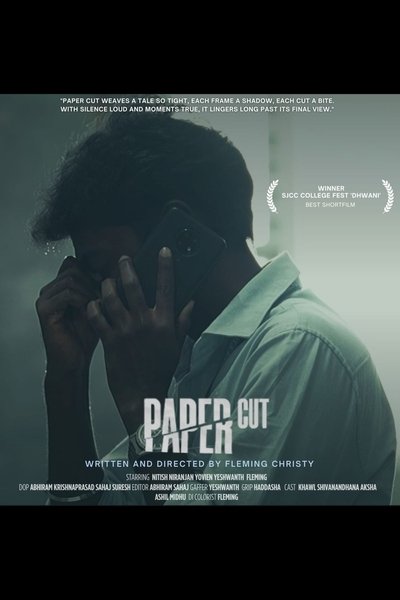 movie poster for PAPER CUT