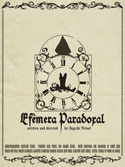 Poster do Filme Efêmera Paradoxal