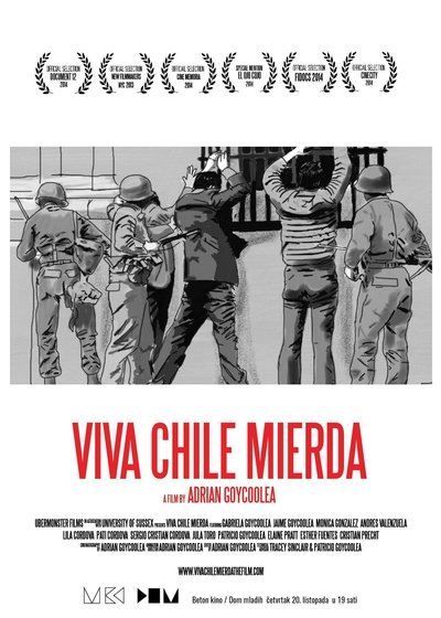 Poster do Filme ¡Viva Chile mierda!