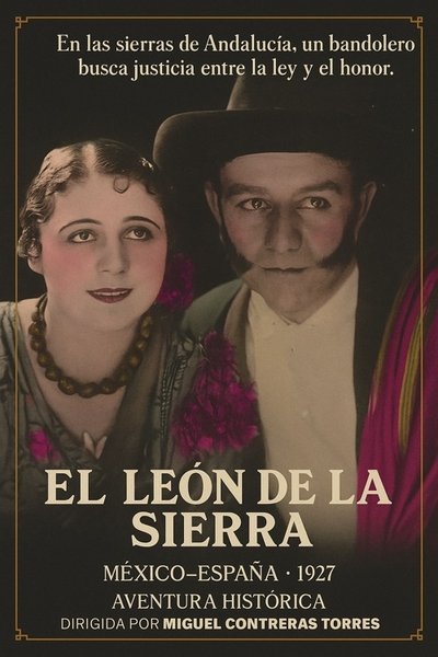 movie poster for The Lion of Sierra Morena