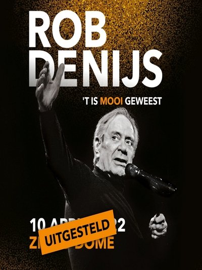 Poster do Filme Rob de Nijs - Afscheidsconcert