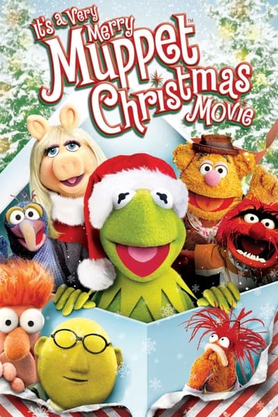 movie poster for It's a Very Merry Muppet Christmas Movie