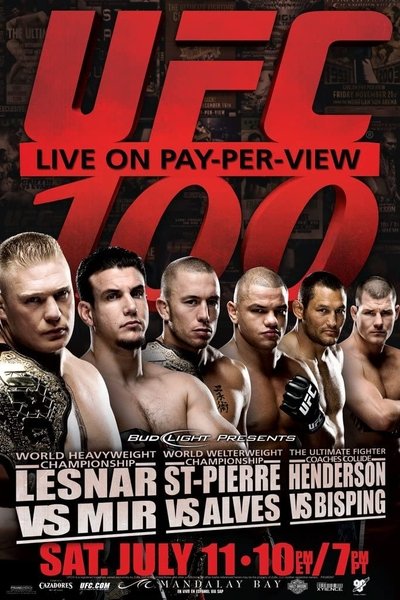 Poster for the movie UFC 100: Lesnar vs. Mir 2