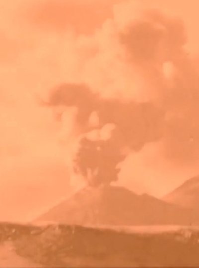 Poster do Filme La ErupcIón del Volcán Quizapu
