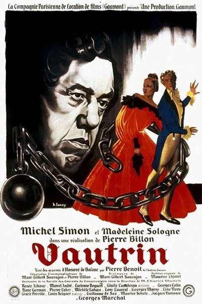 Poster for the movie Vautrin the Thief