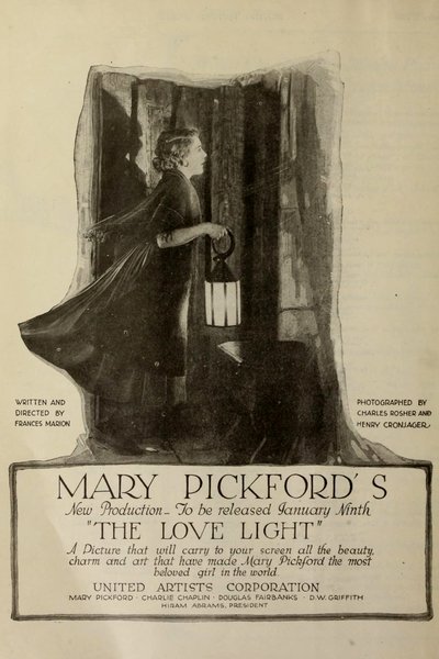 The Love Light poster The Love Light