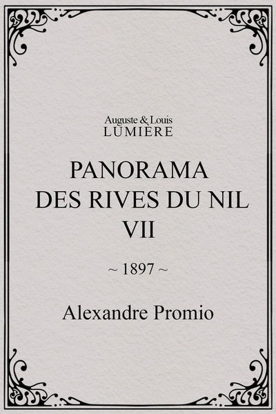 Poster do Filme Panorama des rives du Nil, [VII]